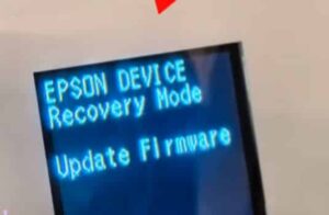爱普生L6278屏幕上出现英文 进不了系统 刷固件快速解决问题